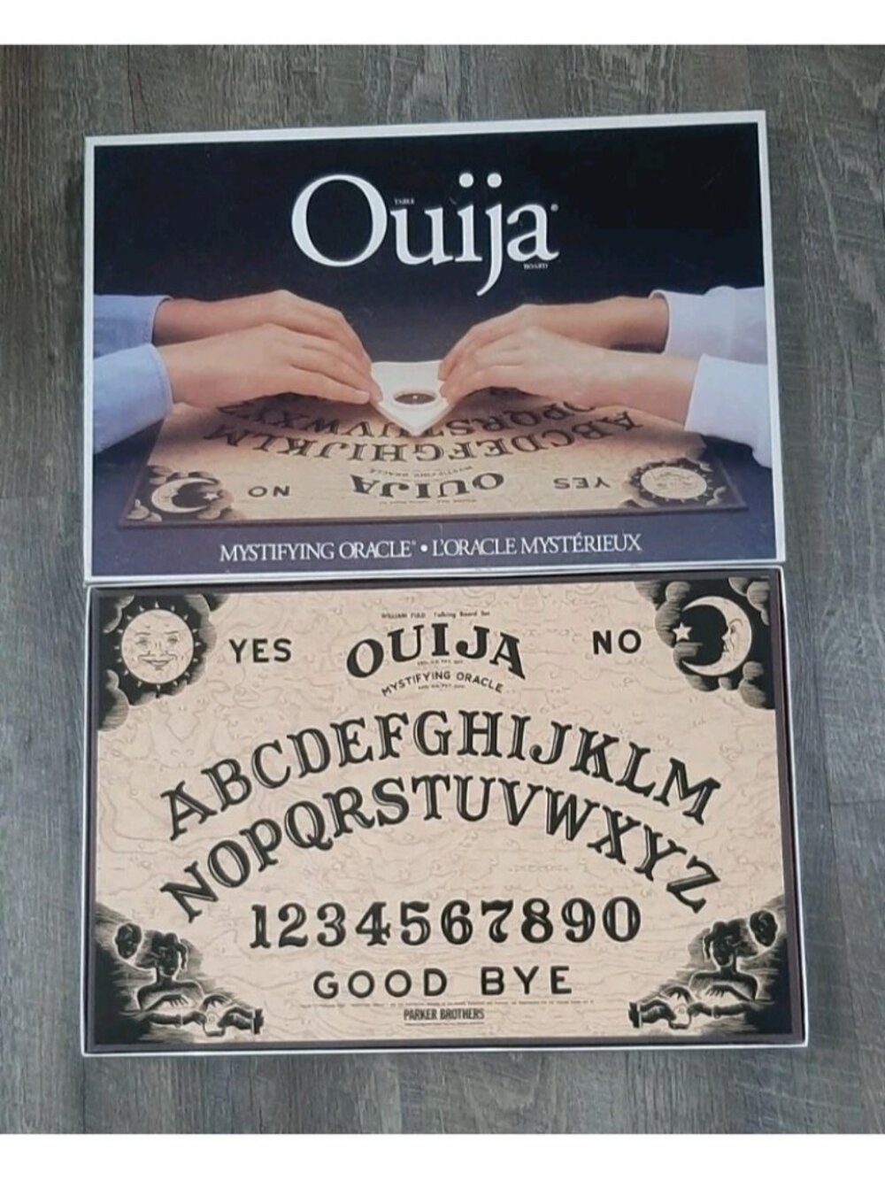 Vintage Ouija Mystifying Oracle Board Game 1972 William Fuld Parker Brothers